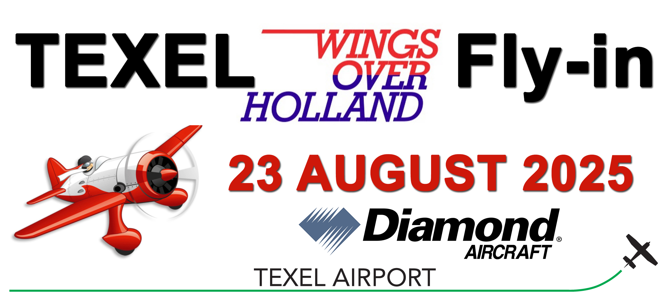 Texel "Wings over Holland" Fly-in 2025 Logo
